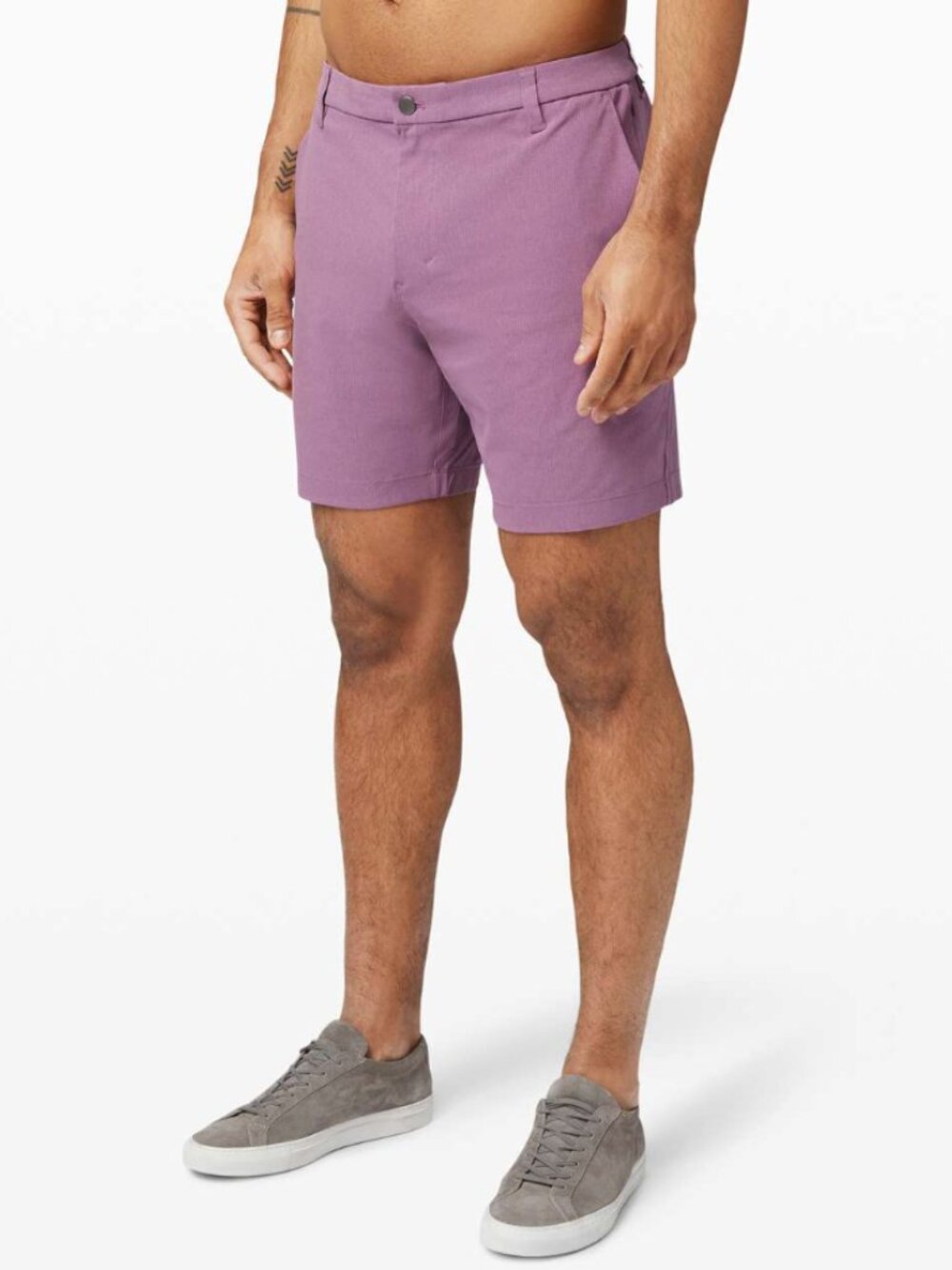 Lululemon Mens 31” Commission Short 7” Light Amethyst Velvet EUC - Picture 2 of 7